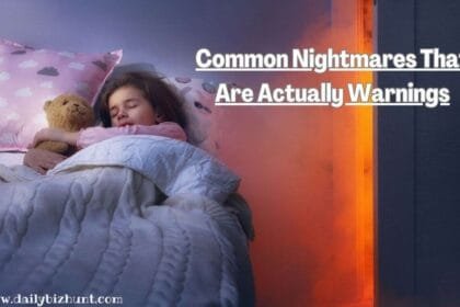 common nightmares that are actually warnings